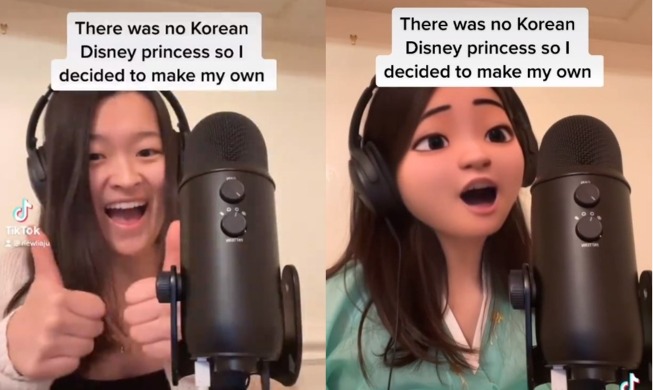 Interview: Harvard-Studentin verwandelt Shimcheong in eine von Disney inspirierte koreanische Prinzessin