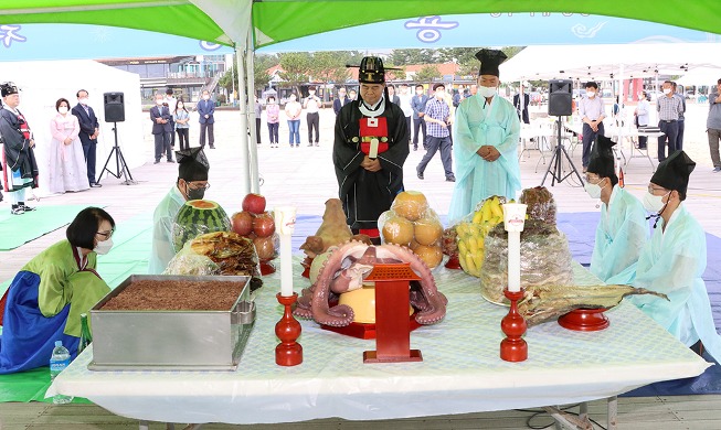 „Yongwangjae“, ein Ritual mit dem Wunsch nach Sicherheit auf See