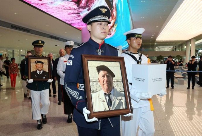 Rückführung der sterblichen Überreste des UN‑Kriegs­veteranen