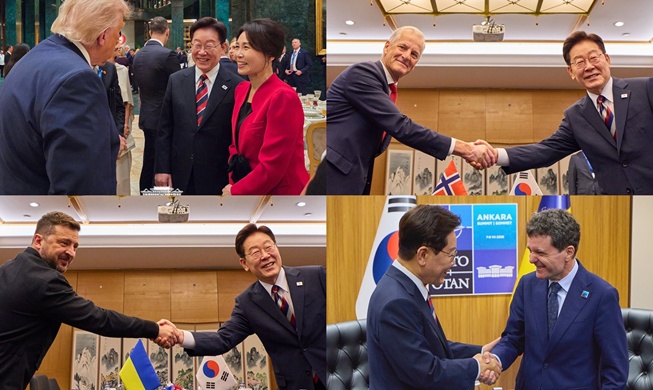 Präsident Lee Jae Myungs außenpolitische Erfolge am Rande des NAT...