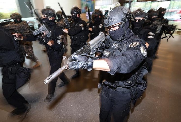 Trainieren für Ulchi Freedom Shield