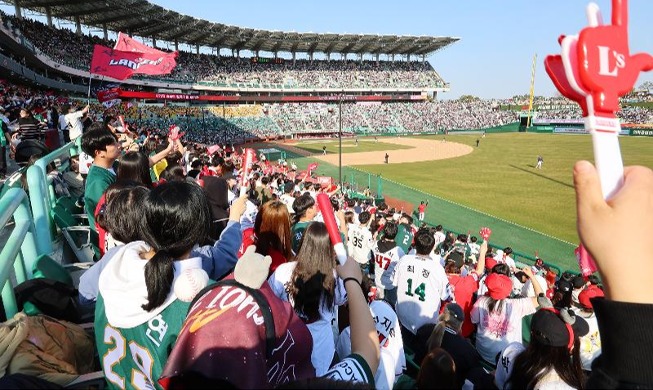 K-Anfeuern-Kultur für Baseballspiele überrascht die ganze Welt