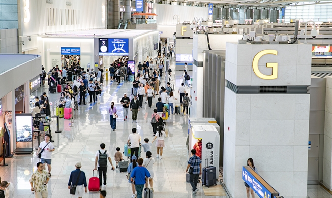 Höchstrekord der Flugpassagiere am Internationalen Flughafen Incheon nach seiner Eröffnung