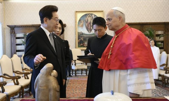 Präsident Lee und Papst Leo XIV. betonen Frieden auf der koreanischen Halbinsel