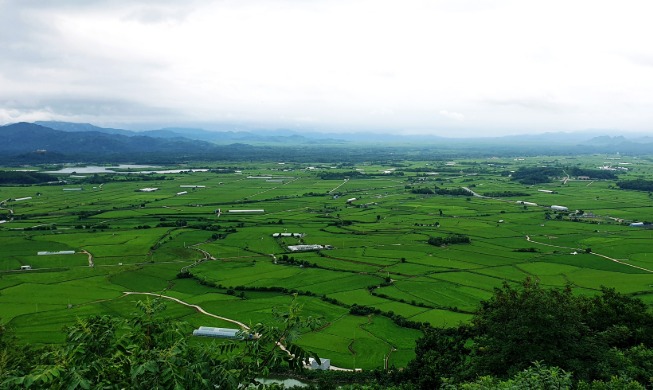 Koreanischer Geopark zeigt durch Lava geformte Natur