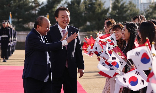 Staatsbesuch von Vietnams Präsident Nguyen Xuan Phuc in Seoul