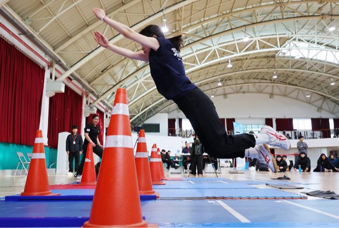 Sprung in die Zukunft