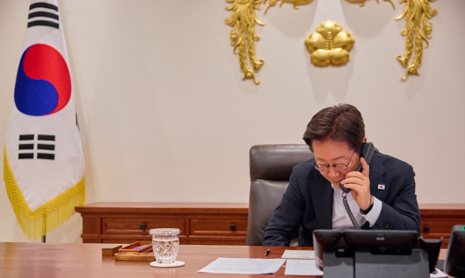 ﻿Präsident Lee führt erstes Telefonat mit türkischem Präsidenten – „Stärkung der strategischen Partnerschaft“