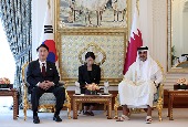 Gipfeltreffen zwischen Südkorea und Katar (Oktober, 2023)