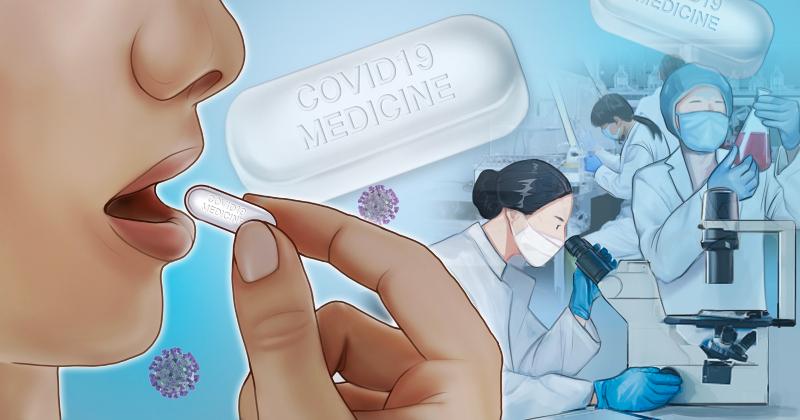 Die koreanische Behörde für Krankheitskontrolle und -prävention (KDCA) sagte am 27. Dezember, dass die erste im Land zugelassene antivirale Pille zur Behandlung von Symptomen des Coronavirus bereits im nächsten Monat im Inland erhältlich sein könnte. ⓒ Yonhap News