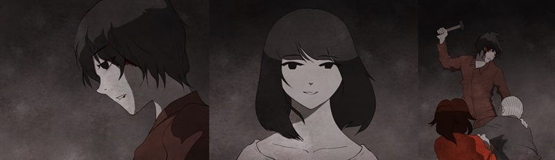 Eine Szene vom Webtoon „Forest of Humans”, den Hwang vom Juni 2012 bis zum Januar 2013 schreib. ⓒ Hwang Junho