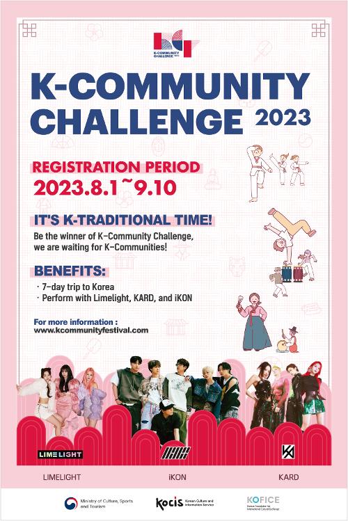Plakat für den „K-Community Challenge“