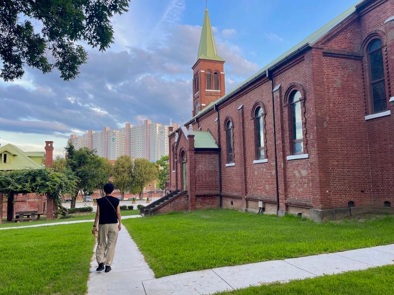 Das Benediktinerkloster Waegwan in Chilgok-gun in der Provinz Gyeongsnagbuk-do