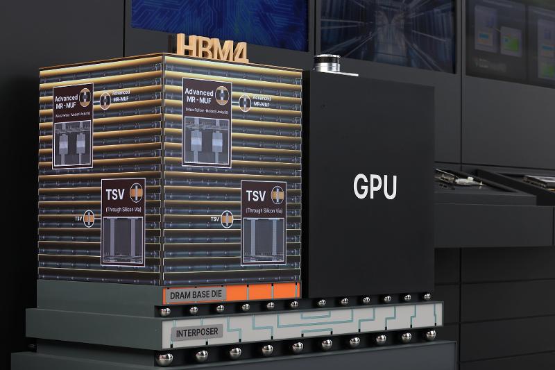 Foto von Speicher mit hoher Bandbreite der nächsten Generation, der am 29. Oktober 2025 im Werbestand bei der K-Tech Showcase in Gyeongju ausgestellt ist ⓒ Park Daejin/korea.net 