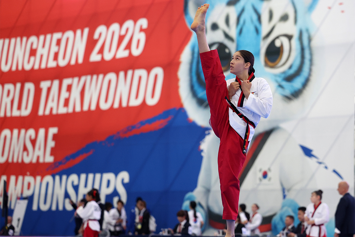 Am 16. September finden die Chuncheon 2026 World Taekwondo Poomsae Championships im Airdome des Chuncheon Songam Sports Town in der Provinz Gangwon-do statt.