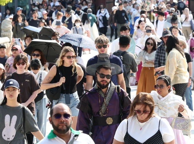 Zahl ausländischer Touristen in Korea erreicht von Januar bis September 17,11 Millionen