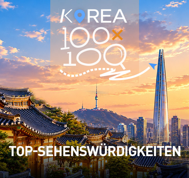 Top-Sehenswürdigkeiten 100X100 in Korea