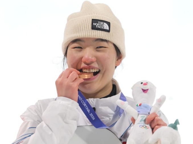Korea gewann zweite Medaille im Big-Air-Finale der Frauen