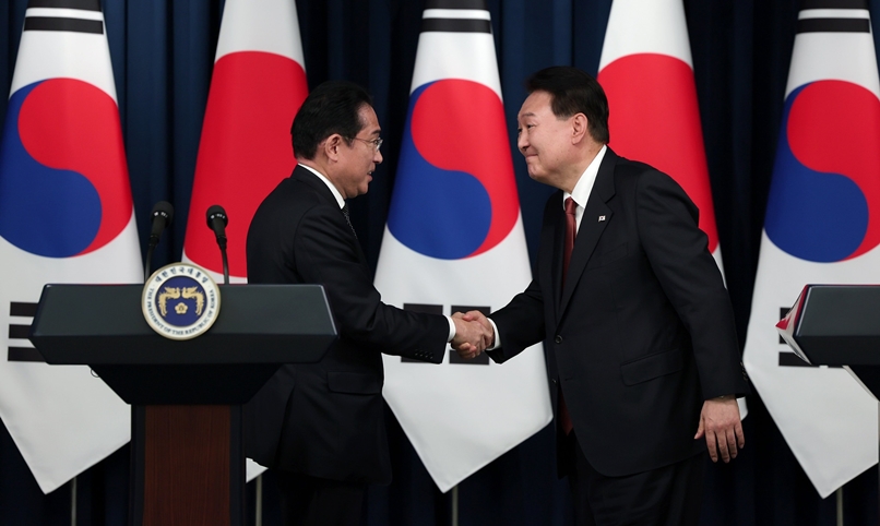 Korea und Japan versprachen eine enge Kooperation