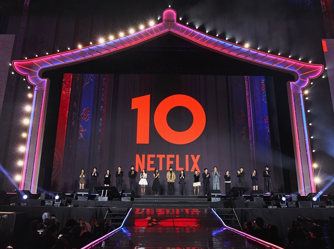 Netflix feiert den 10. Jahrestag seines Markteintritts in Korea