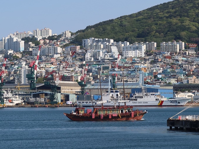 Wiederaufnahme der Schifffahrt von Joseon Tongsinsa zum Aufbau des Friedens zwischen Korea und Japan