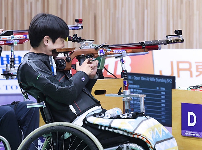 Korea gewinnt am ersten Tag der Asian Para Games drei Goldmedaillen