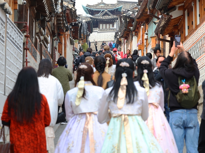 Rekordzahl internationaler Touristen in Korea im ersten Quartal