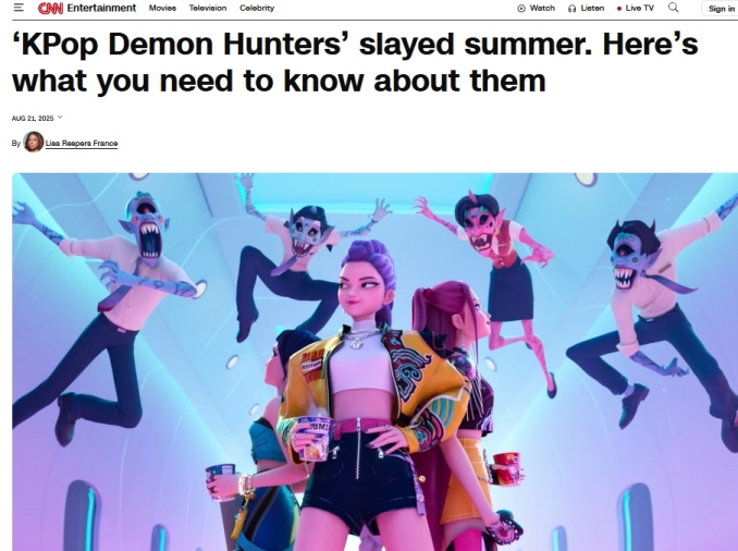KPop Demon Hunters steht im Rampenlicht der internationalen Nachrichtenagenturen