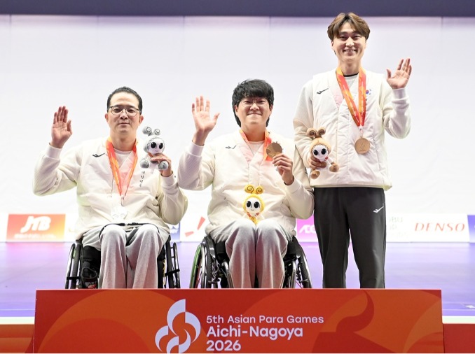 Korea erreicht sein Ziel bei den Para-Asienspielen mit 21 Goldmedaillen 
