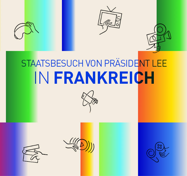 Staatsbesuch von Präsident Lee Jae Myung in Frankreich