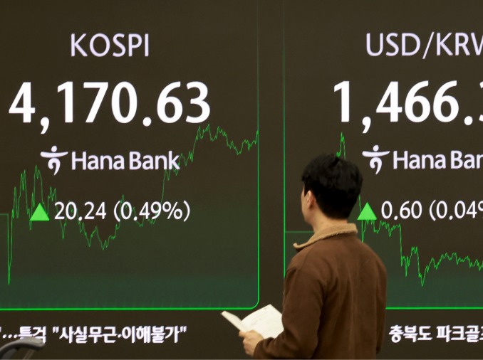  Netto-Aktienkäufe der ausländischen Investoren überschritten 4 Billionen Won